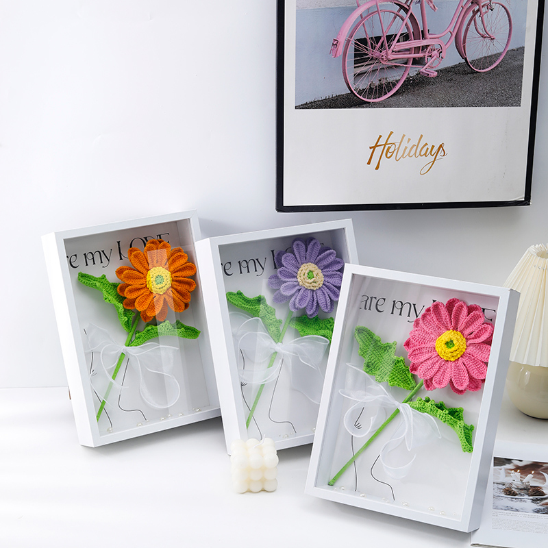 Gerbera Flower Photo Frame