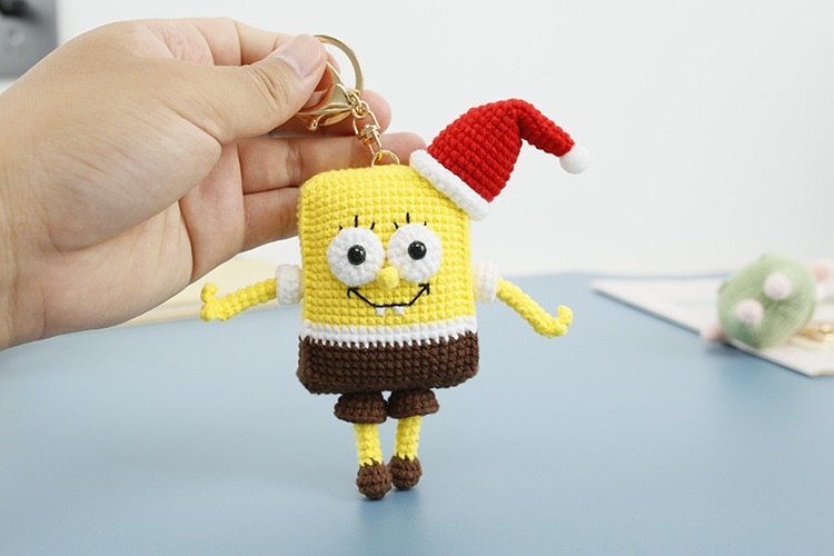 Christmas Hat Patrick and Spongebob