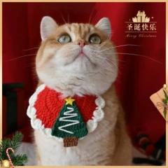 Christmas Red Bib