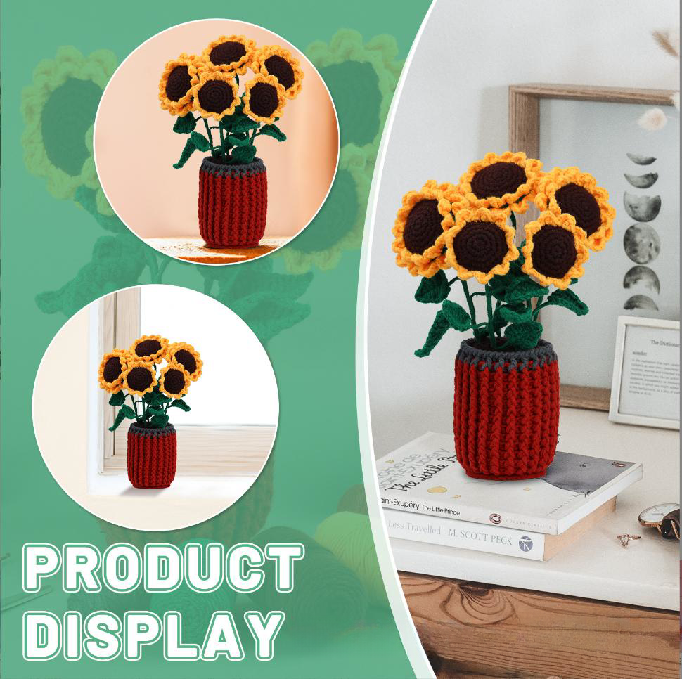 Sunflower potted plants (not finished)
