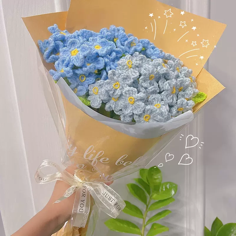 Forget-Me-Not Bouquet（unfinished product）