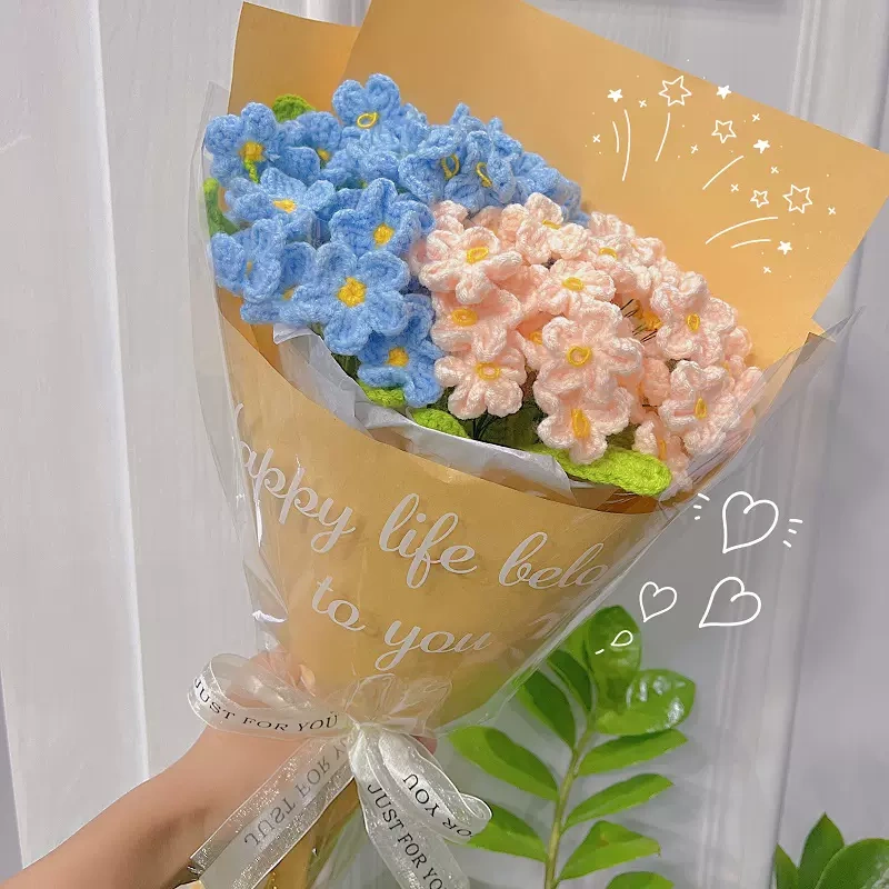 Forget-Me-Not Bouquet（unfinished product）