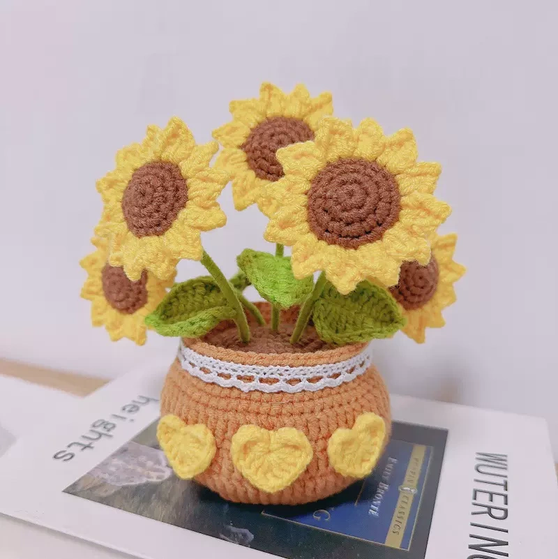Bouquet of potted plants (unfinished product)