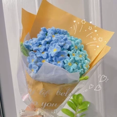 Sky Blue + Aqua (12 crochets)