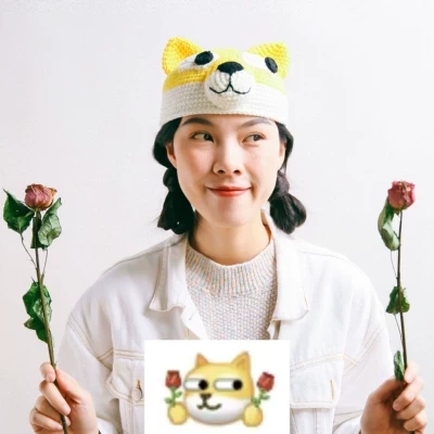Shiba Inu Emoji Hat