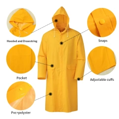 Pvc Raincoat Waterproof Oil Chemical Resistant Rain Coat,Pvc Raincoat Waterproof Oil Chemical Resistant Rain Coat
