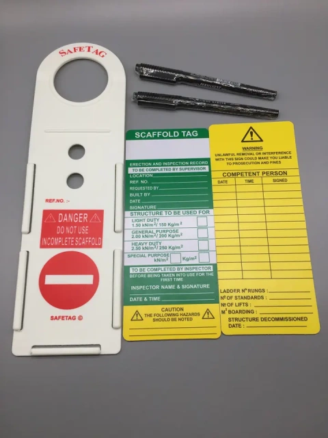 Safety Scaffold Inspection Tag Scaffolding Holder Tag Kits,Safety Scaffold Inspection Tag Scaffolding Holder Tag Kits