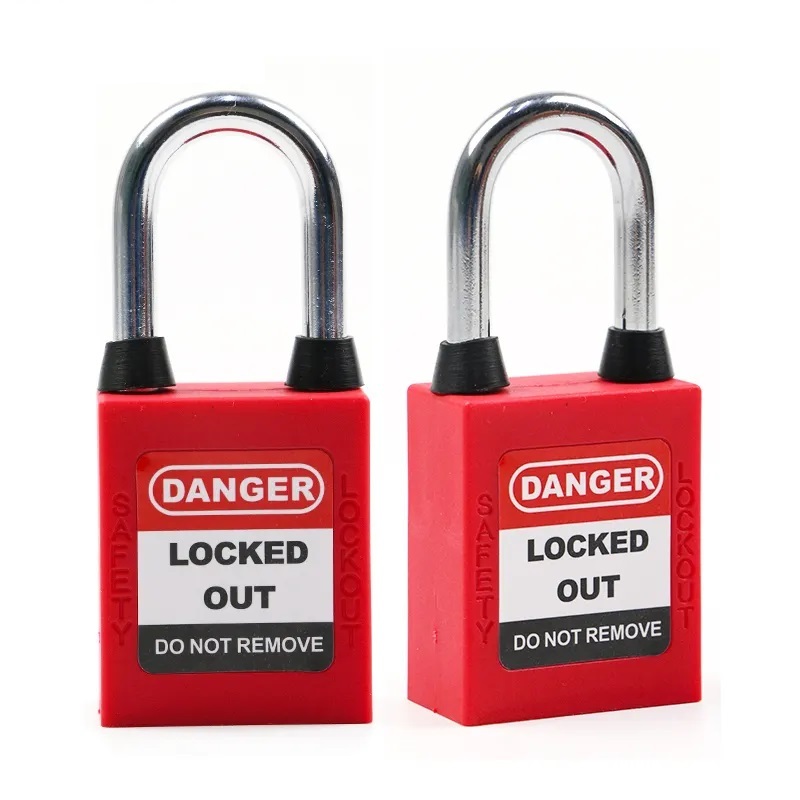 38mm Steel Shackle Safety Dustproof Lockout Padlock,38mm Steel Shackle Safety Dustproof Lockout Padlock