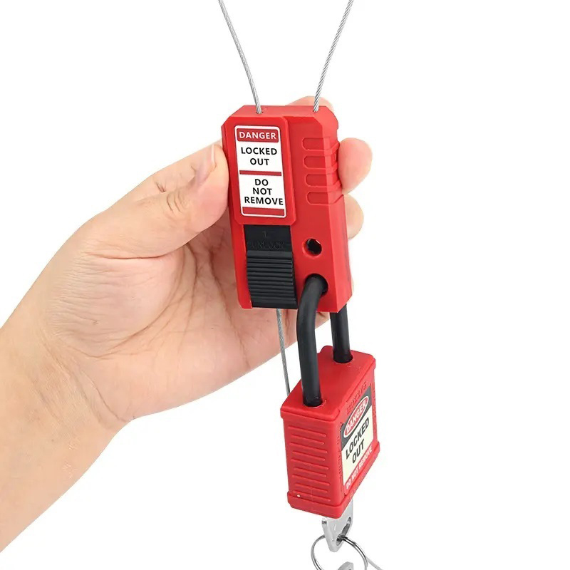 Safety Stainless Steel Cable Lockout,Safety Stainless Steel Cable Lockout