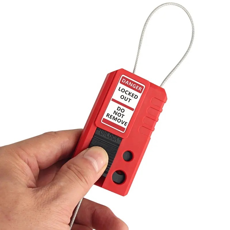Safety Stainless Steel Cable Lockout,Safety Stainless Steel Cable Lockout