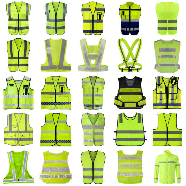 Multi Pocket Reflective Safety Vest,Multi Pocket Reflective Safety Vest
