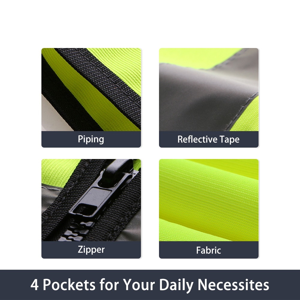 Multi Pocket Reflective Safety Vest,Multi Pocket Reflective Safety Vest