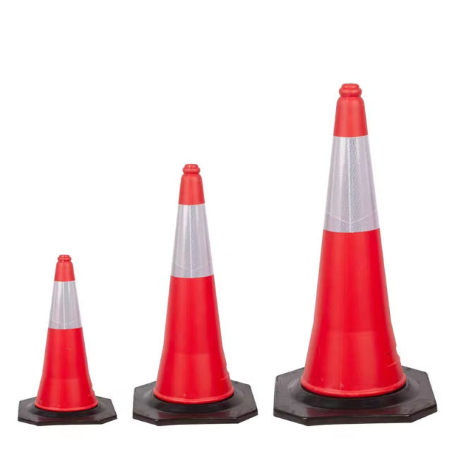 Traffic cone rubber base 75cm PE road traffic cone,Traffic cone rubber base 75cm PE road traffic cone