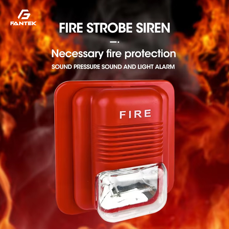 Fire Alarm Strobe Siren With LED Light Flash,Fire Alarm Strobe Siren With LED Light Flash