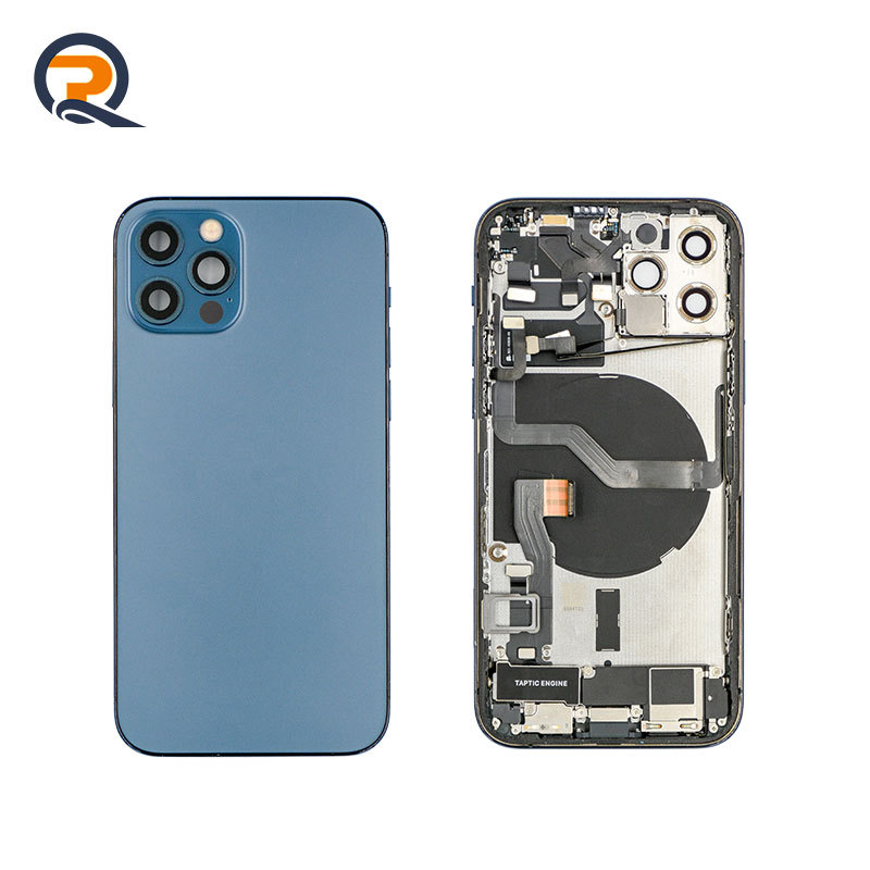Grade A Original Rear Housing with Small Parts Flex Cables for iPhone 12 Pro Replacement,Grade A Original Rear Housing with Small Parts Flex Cables for iPhone 12 Pro Replacement,PAQI
