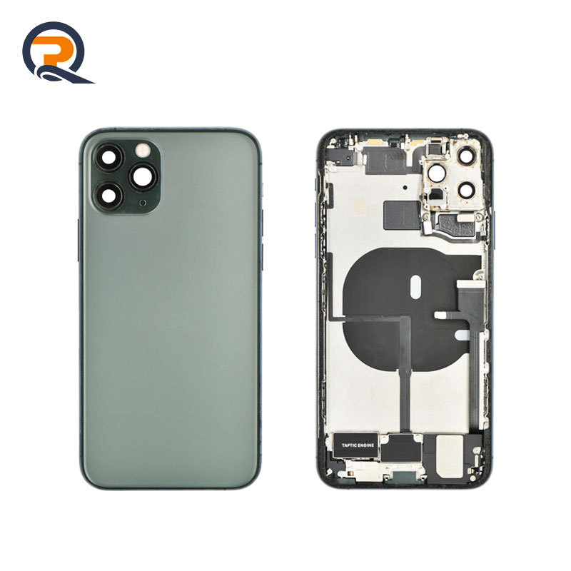 Grade A Original Rear Housing with Small Parts Flex Cables for iPhone 11 Pro Max Replacement,Grade A Original Rear Housing with Small Parts Flex Cables for iPhone 11 Pro Max Replacement,PAQI