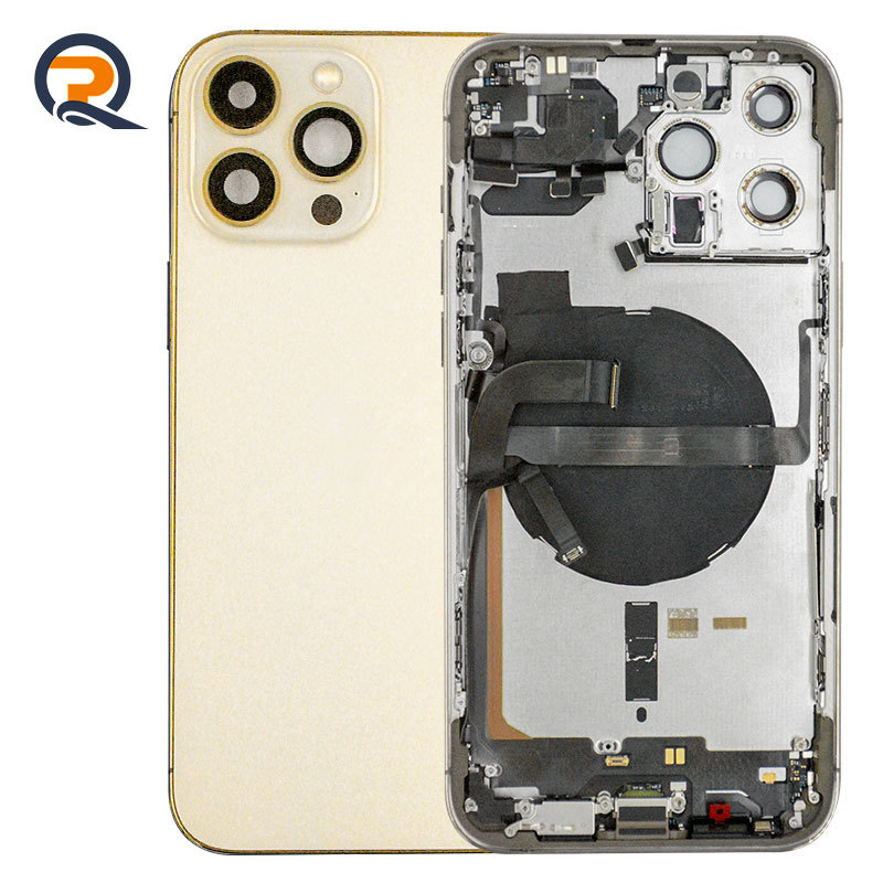 Grade A Original Rear Housing with Small Parts Flex Cables for iPhone 13 Pro Max Replacement,Grade A Original Rear Housing with Small Parts Flex Cables for iPhone 13 Pro Max Replacement,PAQI