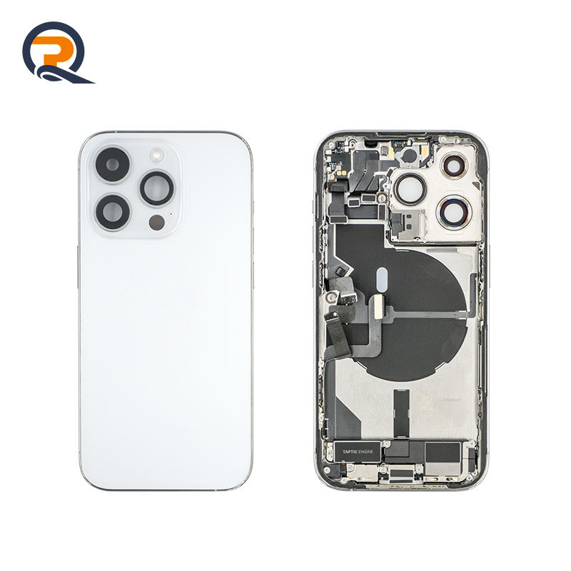Grade A Original Rear Housing with Small Parts Flex Cables for iPhone 14 Pro Replacement,Grade A Original Rear Housing with Small Parts Flex Cables for iPhone 14 Pro Replacement,PAQI