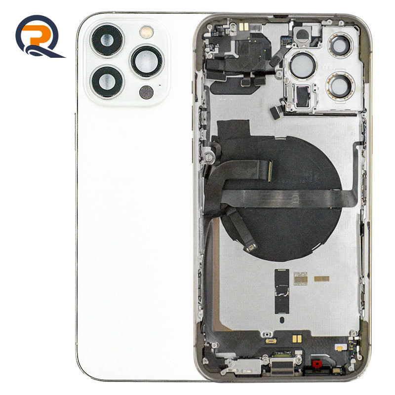 Grade A Original Rear Housing with Small Parts Flex Cables for iPhone 13 Pro Max Replacement,Grade A Original Rear Housing with Small Parts Flex Cables for iPhone 13 Pro Max Replacement,PAQI