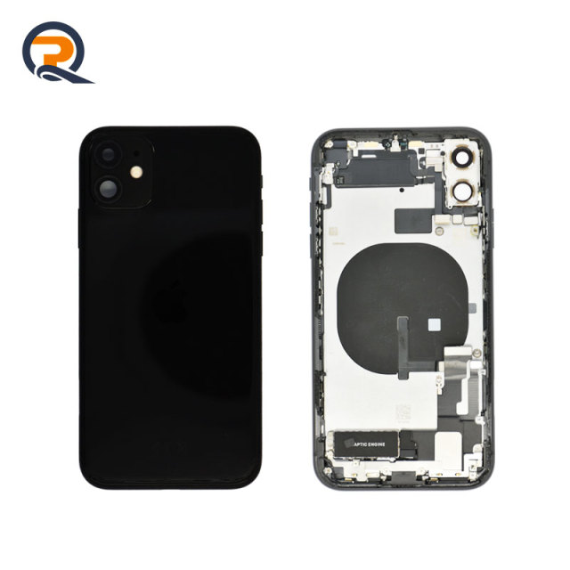 Grade A Original Rear Housing with Small Parts Flex Cables for iPhone 11 Replacement,Grade A Original Rear Housing with Small Parts Flex Cables for iPhone 11 Replacement,PAQI