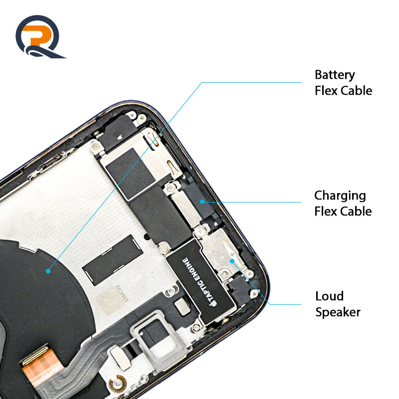 Grade A Original Rear Housing with Small Parts Flex Cables for iPhone 12 Pro Replacement,Grade A Original Rear Housing with Small Parts Flex Cables for iPhone 12 Pro Replacement,PAQI
