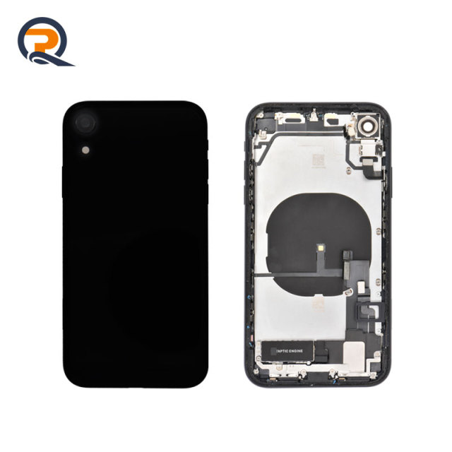 Grade B Original Rear Housing with Small Parts Flex Cables for iPhone XR Replacement,Grade B Original Rear Housing with Small Parts Flex Cables for iPhone XR Replacement,PAQI
