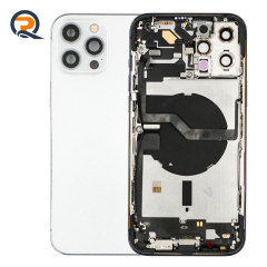 Grade B Original Rear Housing with Small Parts Flex Cables for iPhone 12 Pro Max Replacement,Grade B Original Rear Housing with Small Parts Flex Cables for iPhone 12 Pro Max Replacement,PAQI