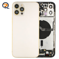 Grade B Original Rear Housing with Small Parts Flex Cables for iPhone 12 Pro Max Replacement,Grade B Original Rear Housing with Small Parts Flex Cables for iPhone 12 Pro Max Replacement,PAQI