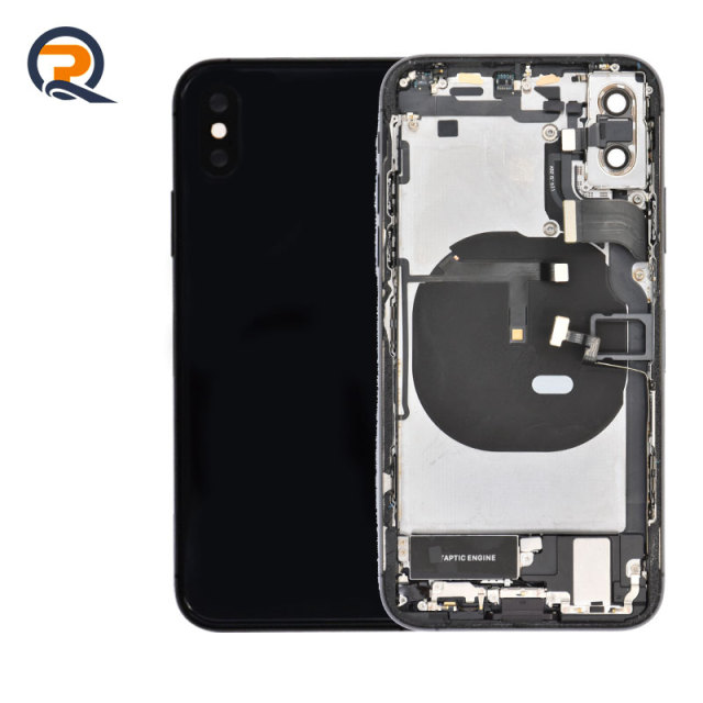 Grade B Original Rear Housing with Small Parts Flex Cables for iPhone XS Replacement,Grade B Original Rear Housing with Small Parts Flex Cables for iPhone XS Replacement,PAQI