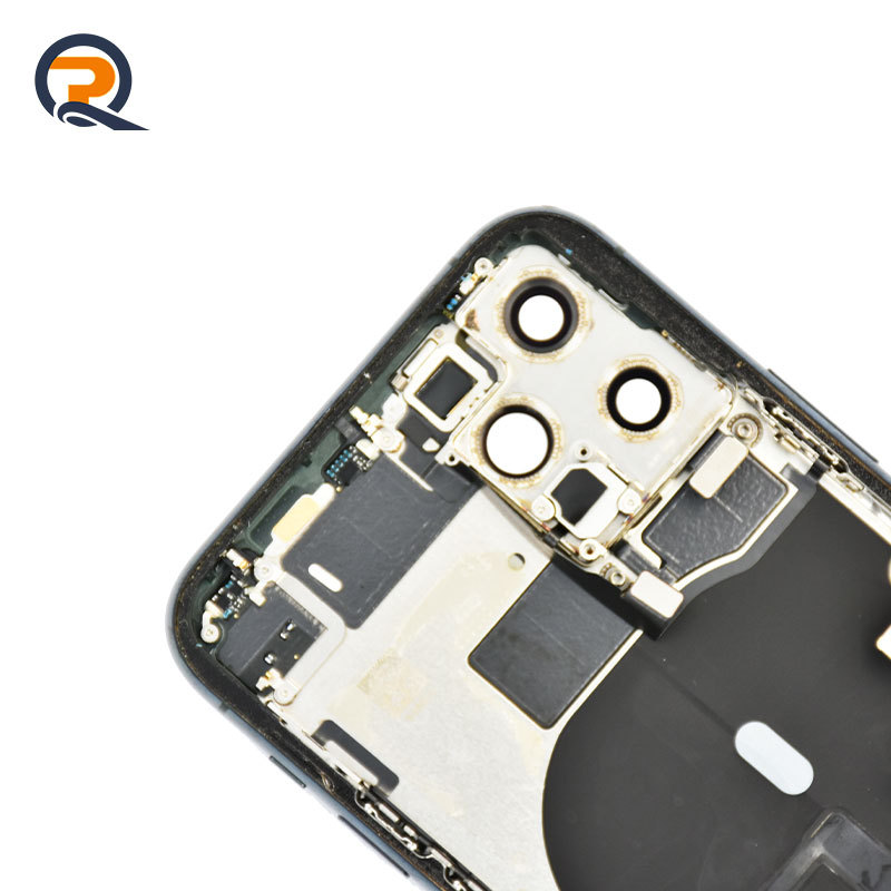 Grade B Original Rear Housing with Small Parts Flex Cables for iPhone 11 Pro Replacement,Grade B Original Rear Housing with Small Parts Flex Cables for iPhone 11 Pro Replacement,PAQI