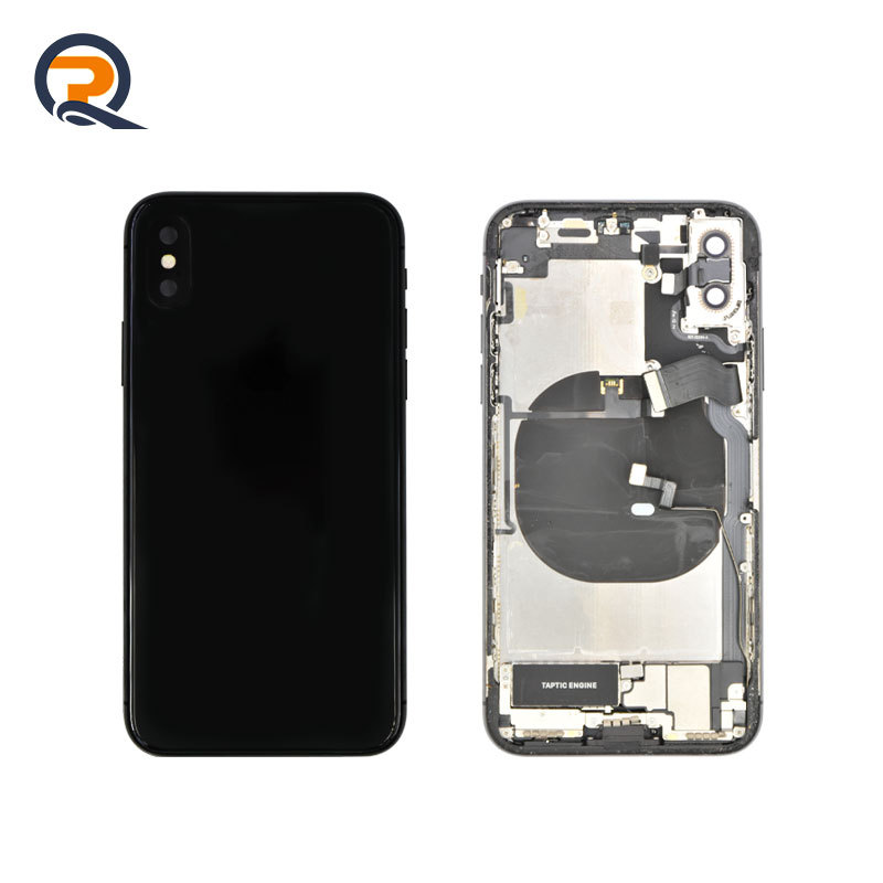 Grade B Original Rear Housing with Small Parts Flex Cables for iPhone X Replacement,Grade B Original Rear Housing with Small Parts Flex Cables for iPhone X Replacement,PAQI
