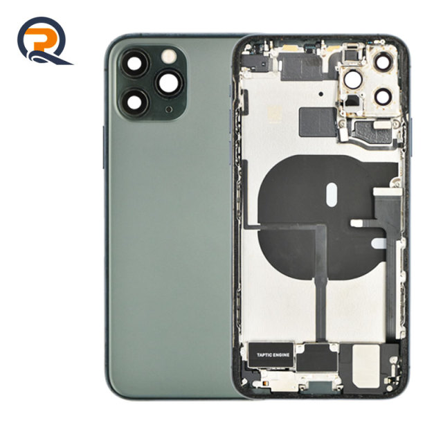 Grade B Original Rear Housing with Small Parts Flex Cables for iPhone 11 Pro Max Replacement,Grade B Original Rear Housing with Small Parts Flex Cables for iPhone 11 Pro Max Replacement,PAQI