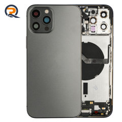 Grade B Original Rear Housing with Small Parts Flex Cables for iPhone 12 Pro Max Replacement,Grade B Original Rear Housing with Small Parts Flex Cables for iPhone 12 Pro Max Replacement,PAQI