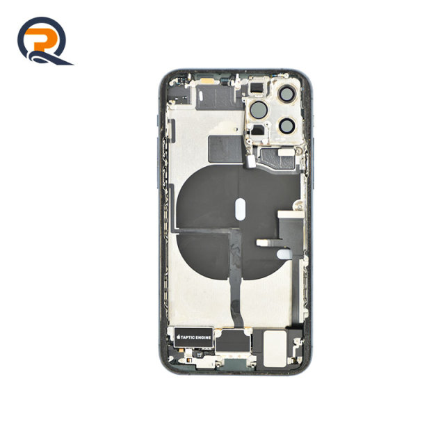 Grade B Original Rear Housing with Small Parts Flex Cables for iPhone 11 Pro Replacement,Grade B Original Rear Housing with Small Parts Flex Cables for iPhone 11 Pro Replacement,PAQI