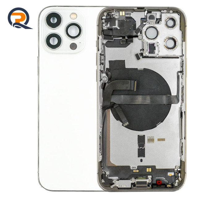Grade B Original Rear Housing with Small Parts Flex Cables for iPhone 13 Pro Max Replacement,Grade B Original Rear Housing with Small Parts Flex Cables for iPhone 13 Pro Max Replacement,PAQI