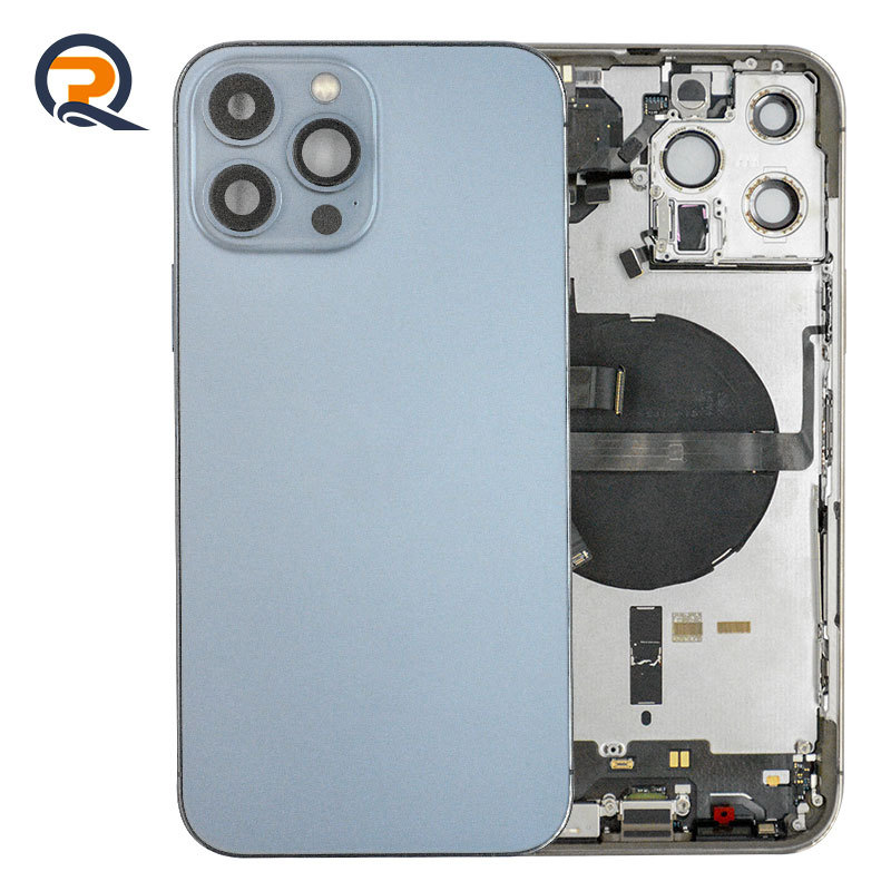 Grade B Original Rear Housing with Small Parts Flex Cables for iPhone 13 Pro Max Replacement,Grade B Original Rear Housing with Small Parts Flex Cables for iPhone 13 Pro Max Replacement,PAQI