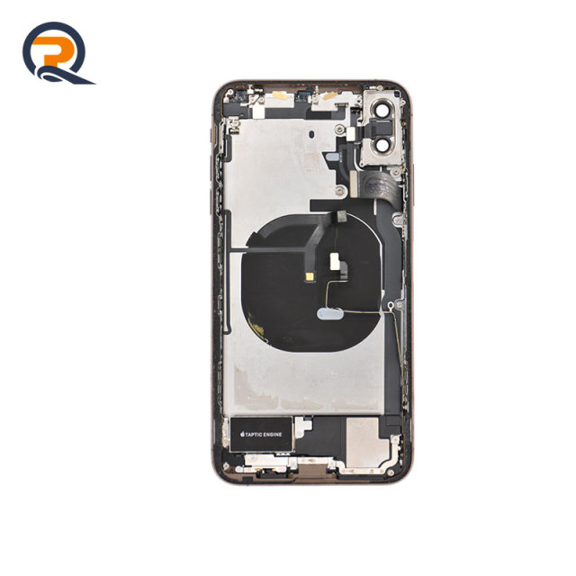 Grade B Original Rear Housing with Small Parts Flex Cables for iPhone XS Max Replacement,Grade B Original Rear Housing with Small Parts Flex Cables for iPhone XS Max Replacement,PAQI