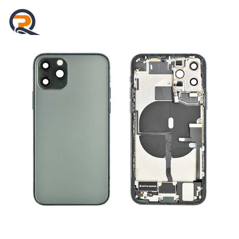 Grade B Original Rear Housing with Small Parts Flex Cables for iPhone 11 Pro Replacement,Grade B Original Rear Housing with Small Parts Flex Cables for iPhone 11 Pro Replacement,PAQI