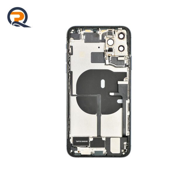 Grade B Original Rear Housing with Small Parts Flex Cables for iPhone 11 Pro Max Replacement,Grade B Original Rear Housing with Small Parts Flex Cables for iPhone 11 Pro Max Replacement,PAQI