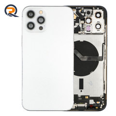 Grade B Original Rear Housing with Small Parts Flex Cables for iPhone 12 Pro Max Replacement,Grade B Original Rear Housing with Small Parts Flex Cables for iPhone 12 Pro Max Replacement,PAQI