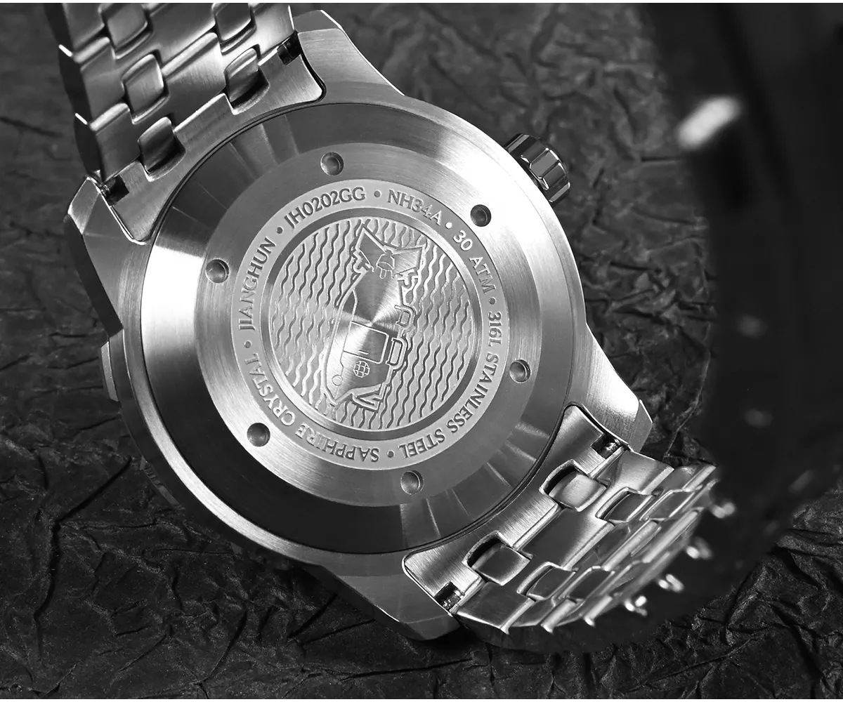 Deep Challenger-JH0202G-GMT Diver 300Type