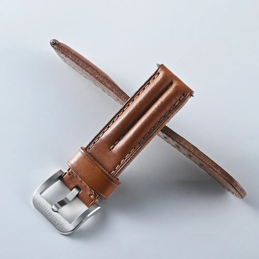 JIANGHUN-Watch Band-Leather Strap-A01