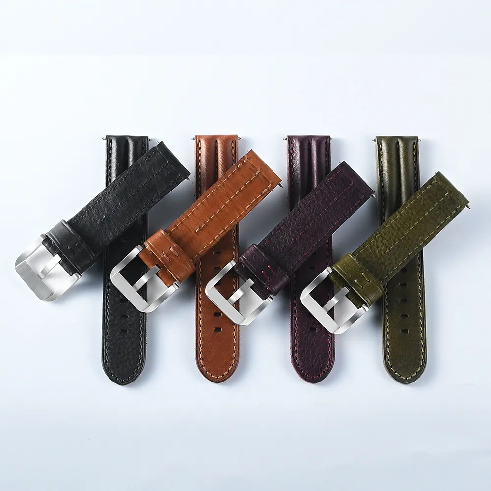 JIANGHUN-Watch Band-Leather Strap-A01