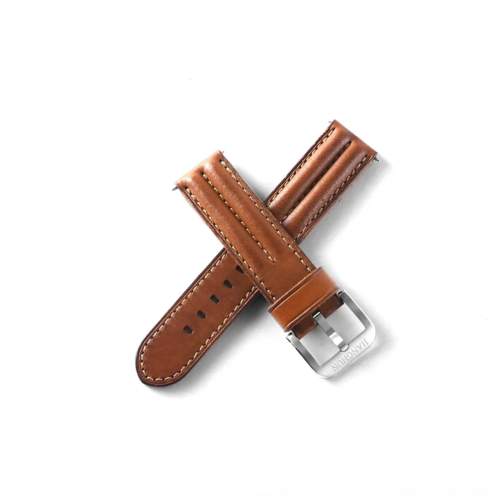 JIANGHUN-Watch Band-Leather Strap-A01