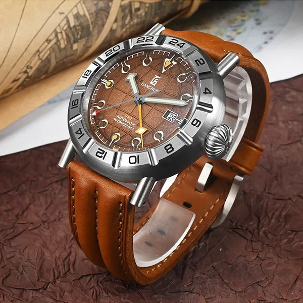 JIANGHUN Watch War Drum Series - JH0105G GMT 46mm