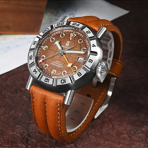 JIANGHUN Watch War Drum Series - JH0102G GMT 42mm