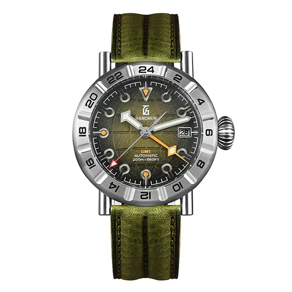 JIANGHUN Watch War Drum Series - JH0102G GMT 42mm
