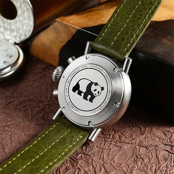 War Drum-JH0107GJ 42mm Panda Limited Edition