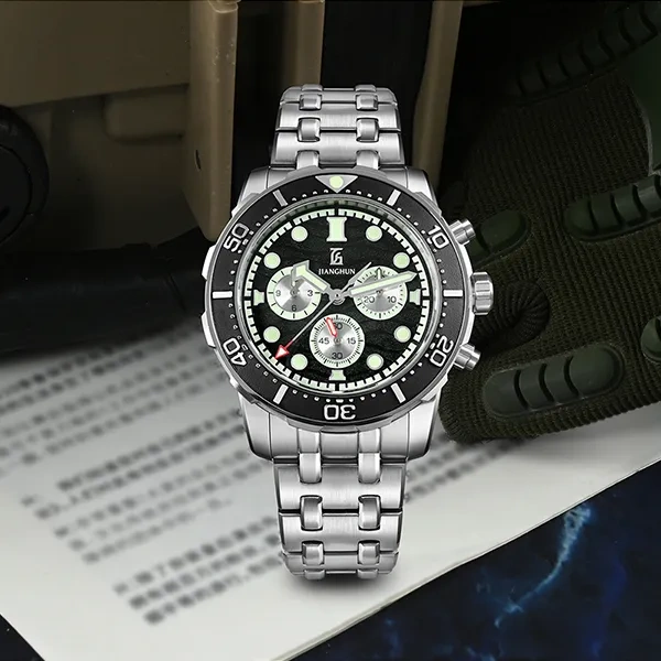Deep Challenger-JH0203G-Chronograph Diver 300 Type