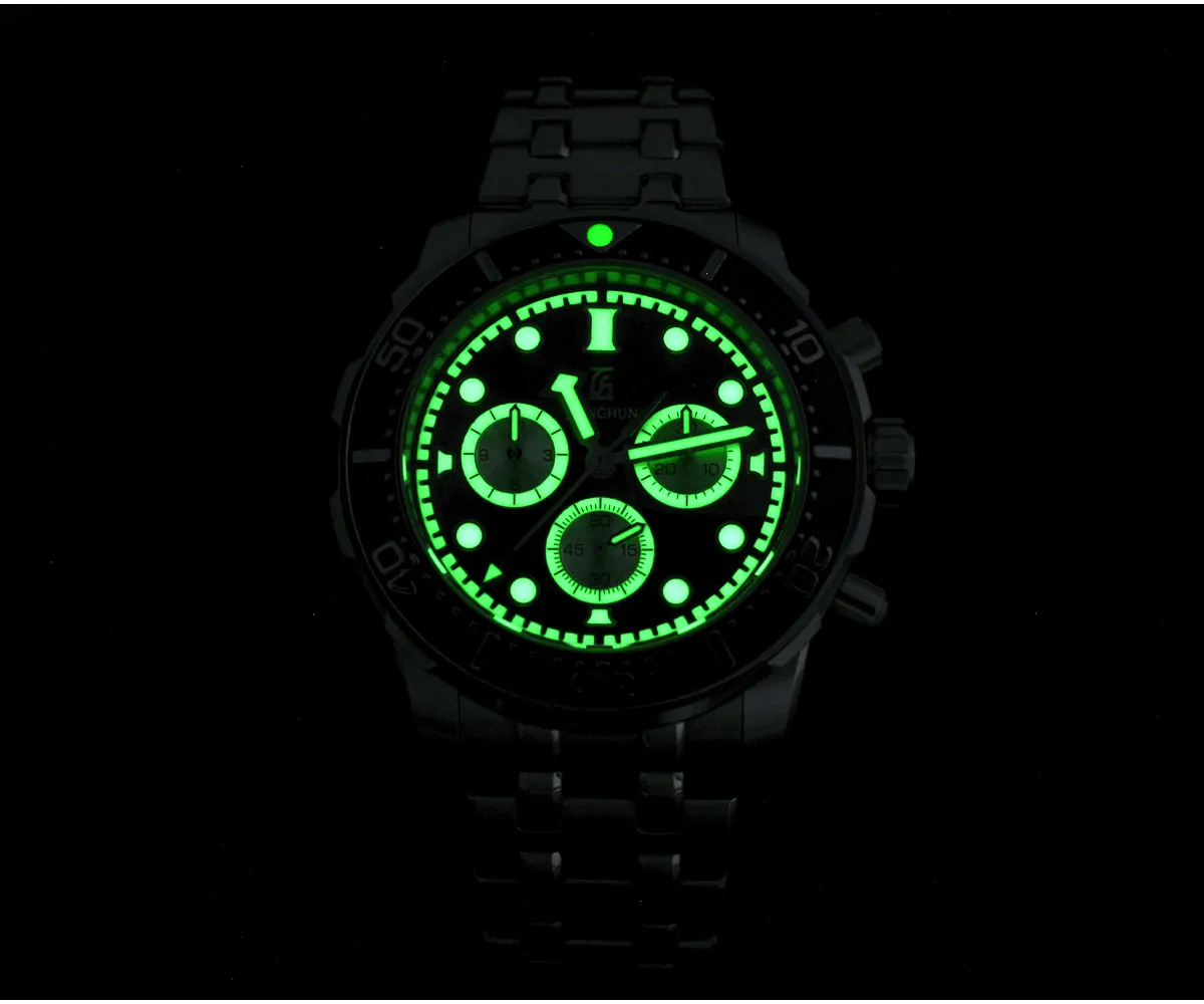 JH0203: Deep Challenger Series Chronograph Diver